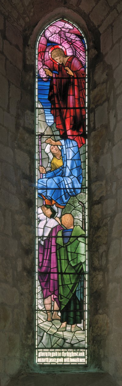 Annunciation To The Shepherds by Edward Burne Jones